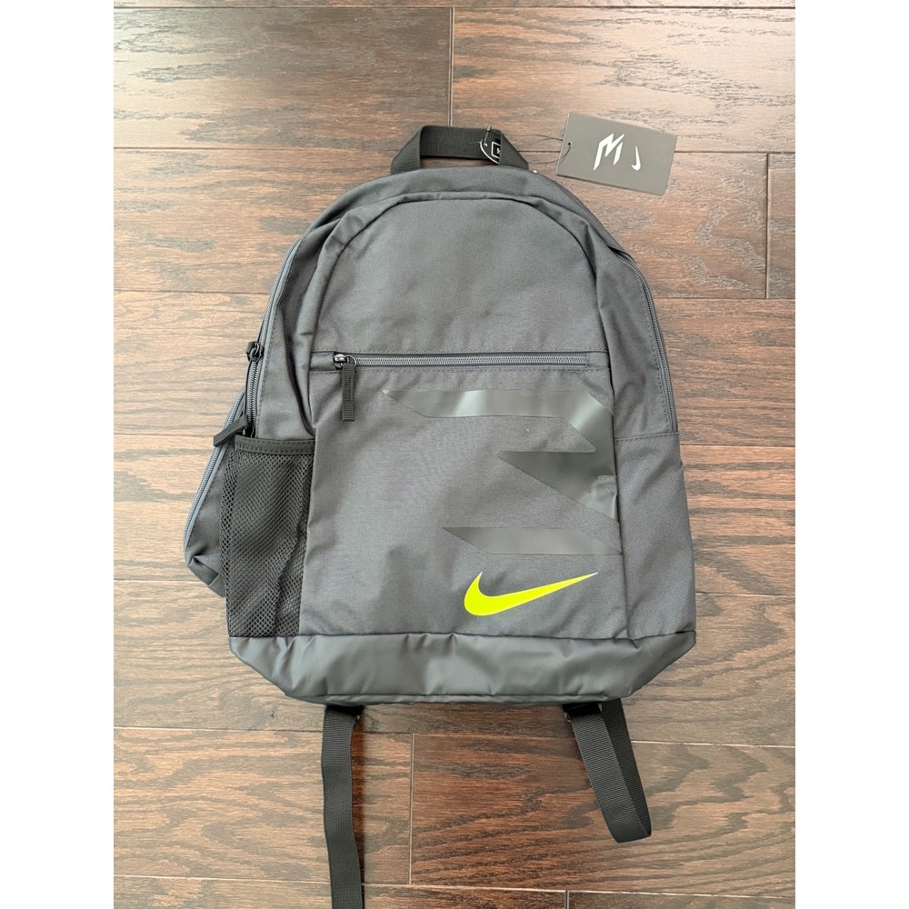 Nike Elemental Zion Williamson Backpack Anthracite Grey Volt 9AT064-693 NWT